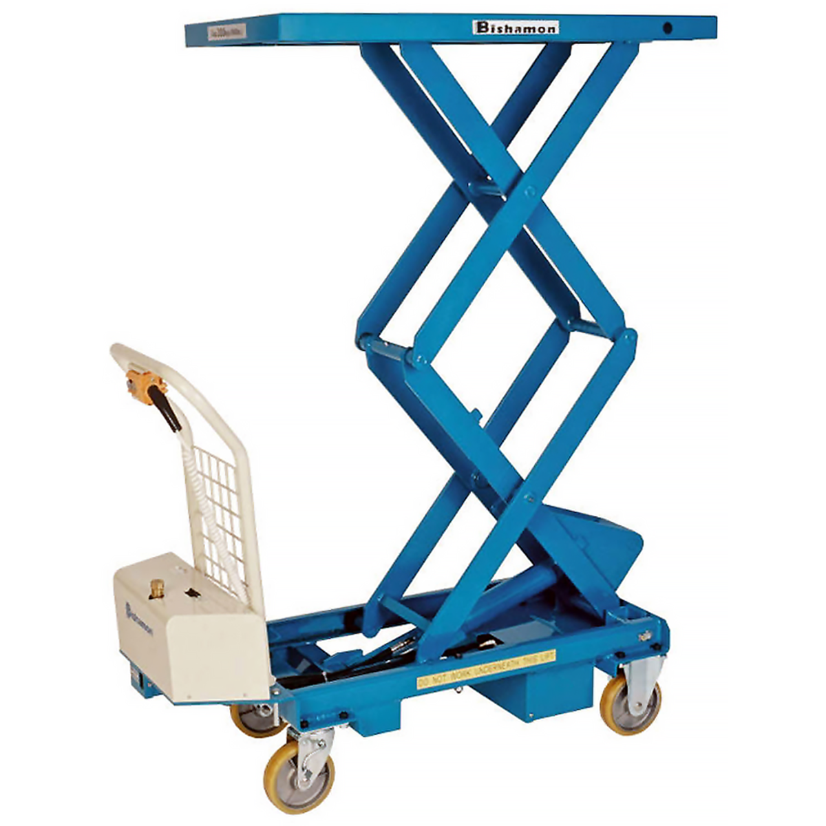 Bishamon BX-15WB Series Double Scissors Battery Operated, 330 lb, 19.7 x 32.1 in