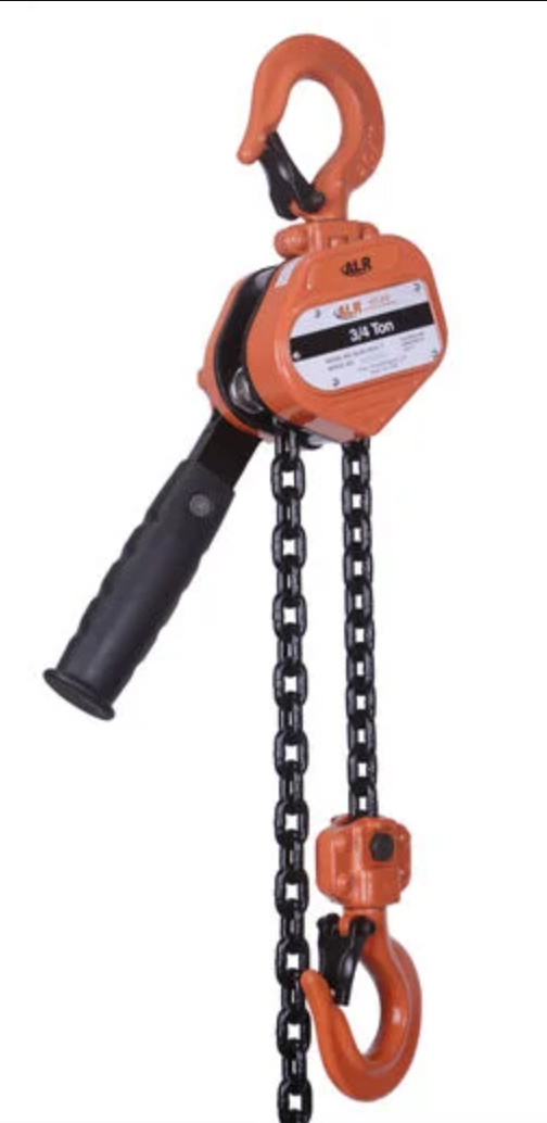 Atlas Lifting and Rigging ALCH 3/4 Ton Compact Lever Hoist 1650 lbs 10 Ft. Chain