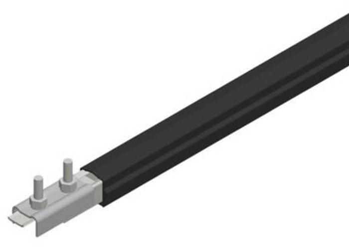 CONDUCTOR BAR ASSY 125A 4.5M PVC BK UV Conductix XA-310201B-J