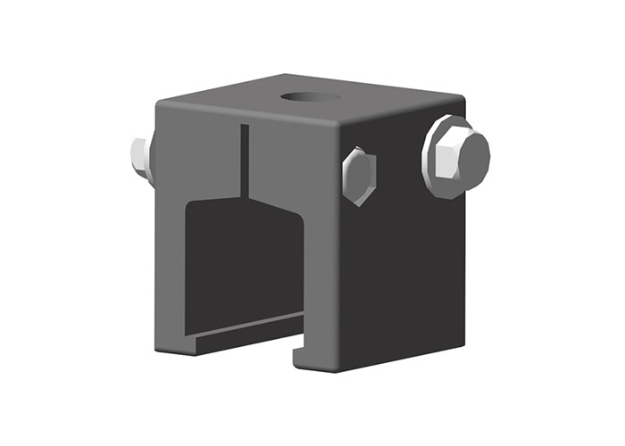 Safe-Lec 2 Anchor Clamp, Standard, Without Top Bolt, Plated Hardware Conductix XA-310831