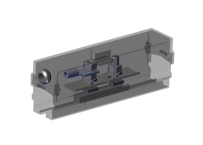 Conductix Safe-Lec 2 Power Feed 100 A, Joint, UV Resistant PVC Cover