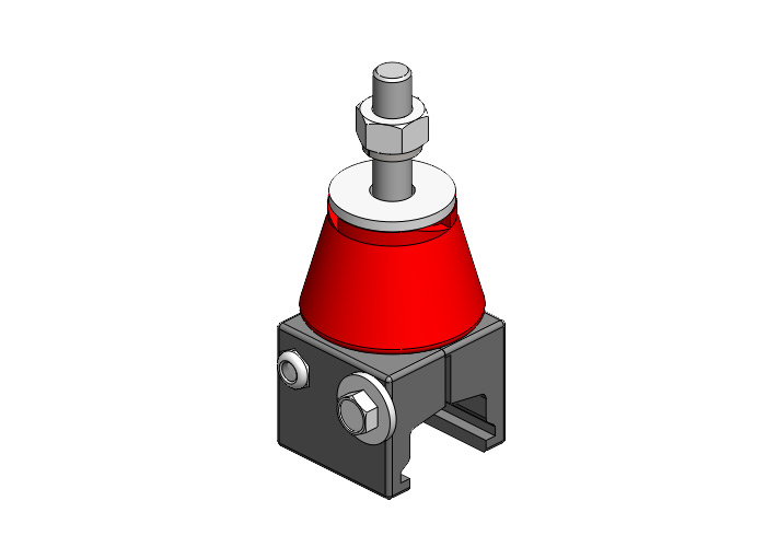 Safe-Lec 2 Anchor Clamp, With Insulator, Plated Hardware Conductix XA-310969