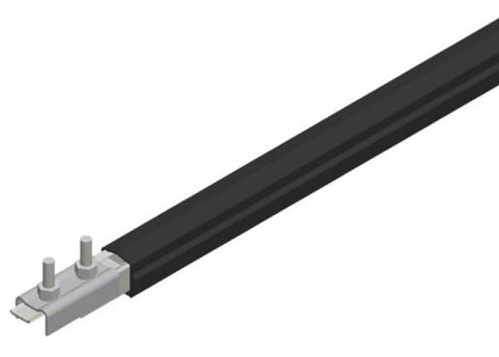 Safe-Lec 2 Conductor Bar 400A AL/SS, Black UV Resistant PVC Cover, w/ Splice Jointt, 4.5M Conductix XA-399101B-J