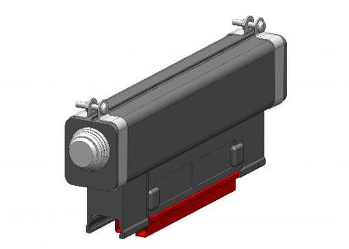 Safe-Lec 2 Power Feed 400A, Joint, Medium Heat cover Conductix XA-310915