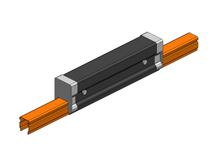 Conductix Hevi-Bar II, Splice Cover, 700 A, Black UV Resistant PVC