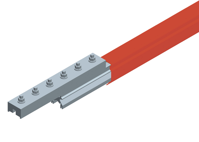 Hevi-Bar II, Splice Kit, 500A, Med Heat Polycarbonate Cover Conductix XA-32499