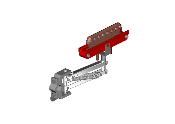 Hevi-Bar II, Collector, 300A, Single, R-Head, C-Base (for 700A to 1500A bar), Short Conductix XA-24060Q