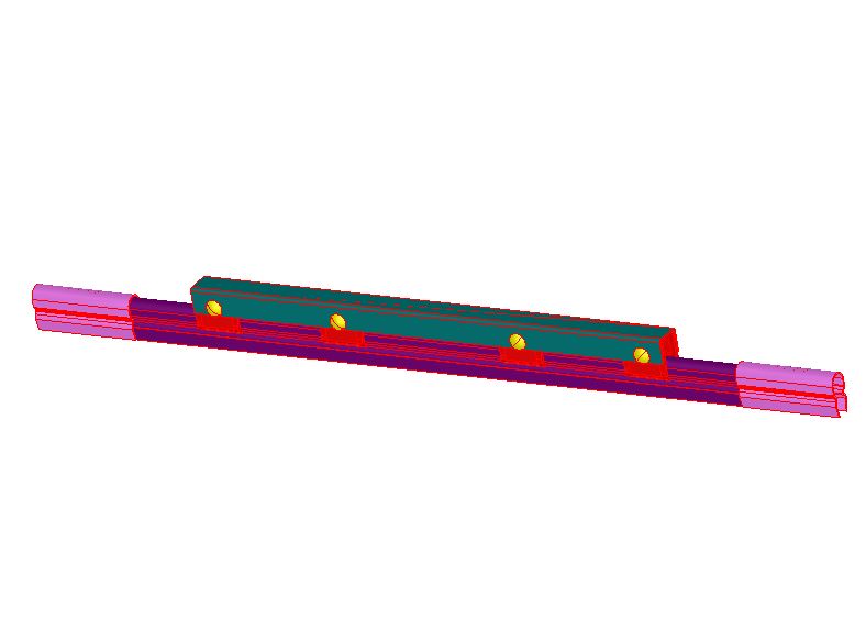 Conductix 8-Bar Isolation Section, 8 inch Length