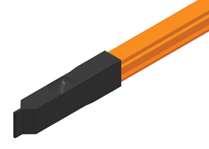 Hevi-Bar II, End Cover, 1000A-1500A, Black UV Resistant PVC Conductix XA-33796B