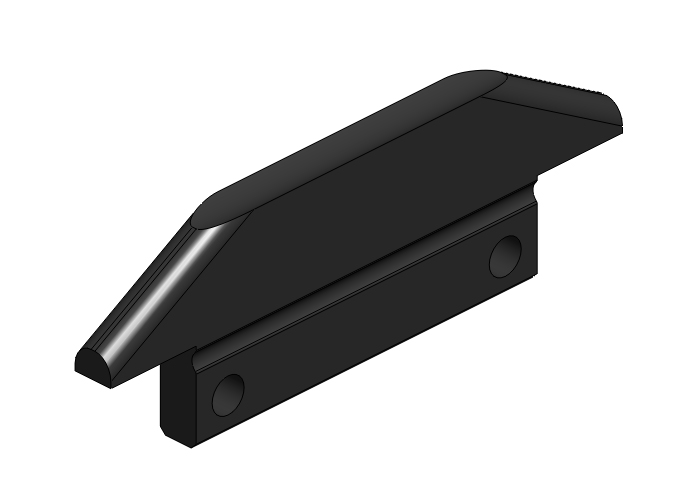 8-Bar, Collector Shoe, 30A, Cast Iron, Machined Conductix XA-13138
