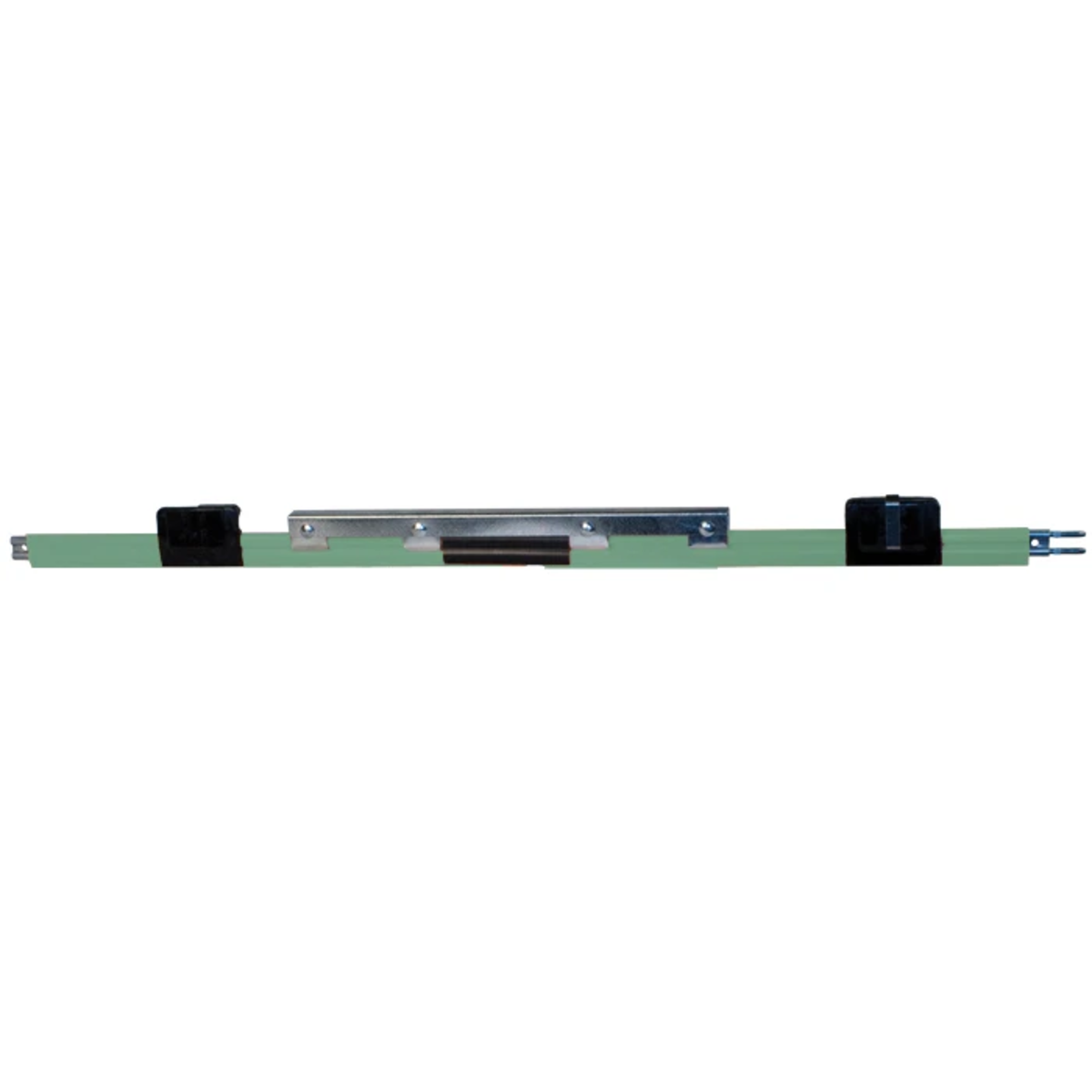 Conductix 8-Bar Expansion Section, 110 A, Galvanized Steel, Green PVC Cover, 10 FT Length