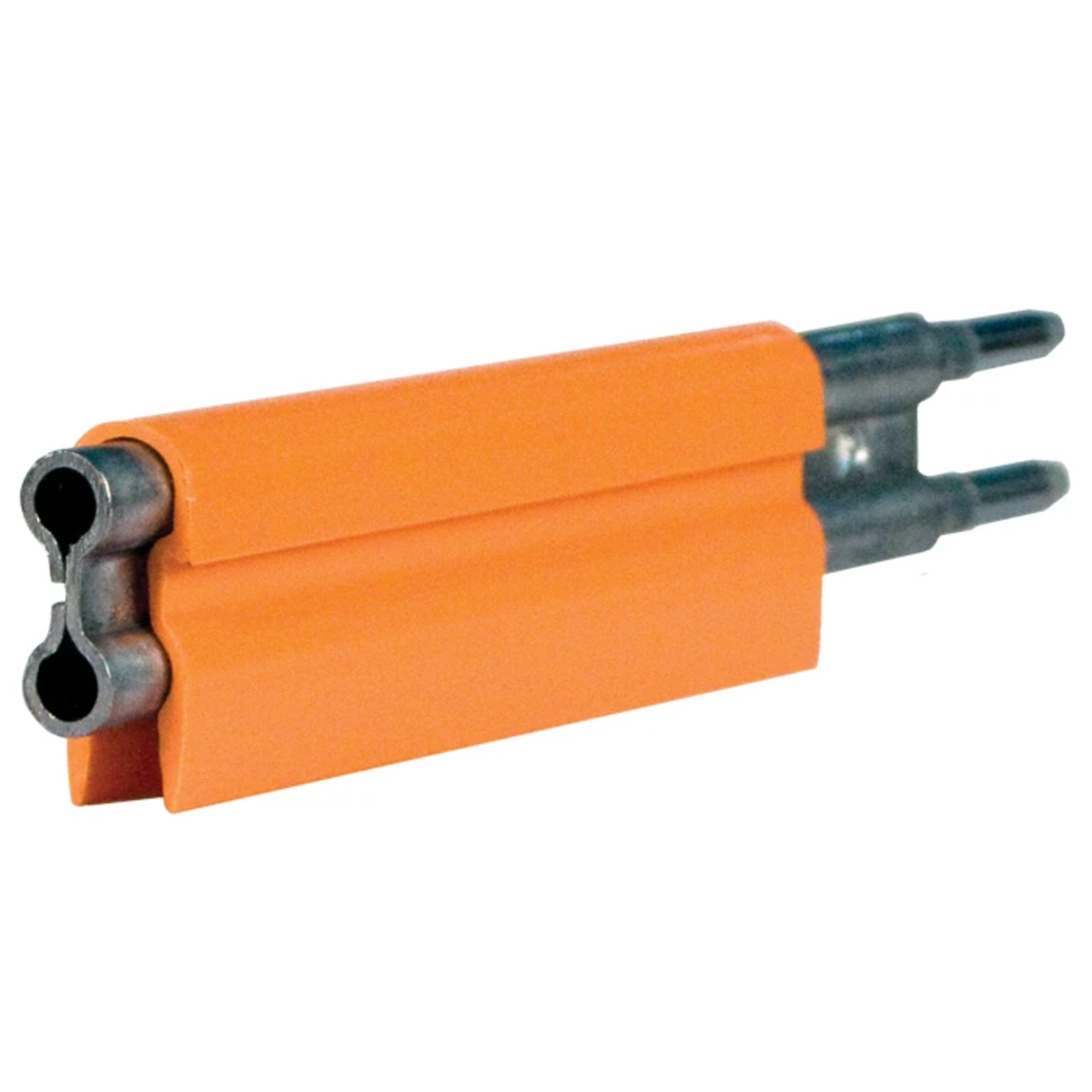 Conductix 8-Bar Conductor Bar, 110 A, Galvanized Steel, Orange PVC Cover, 10 FT Length