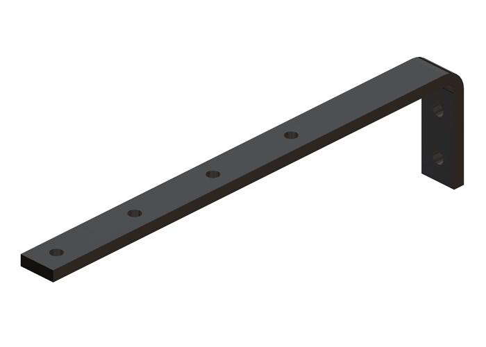 8-Bar, Bracket, Web, Four Hanger Holes, Stainless Steel, 15.75 L Conductix XA-29881