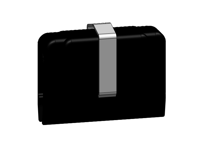 8-Bar, Power Feed Component, Case Only, Black UV Resistant PVC, for 90A Conductix XA-11131