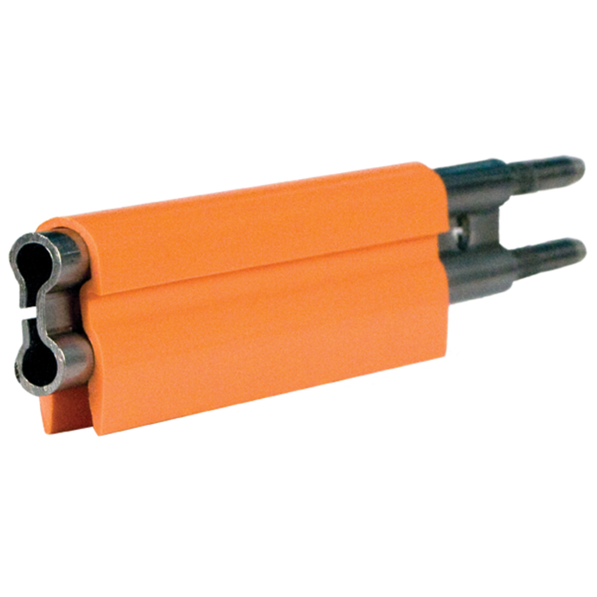 Conductix 8-Bar Conductor Bar, 40 A, Stainless Steel, Orange PVC Cover, 5 FT Length