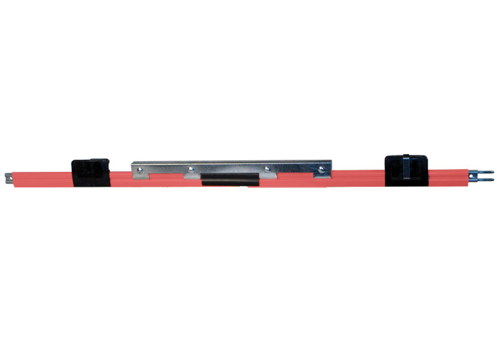 8-Bar Expansion Section, 110A, Galvanized Steel, Orange PVC Cover, 10FT Length Conductix XA-11057