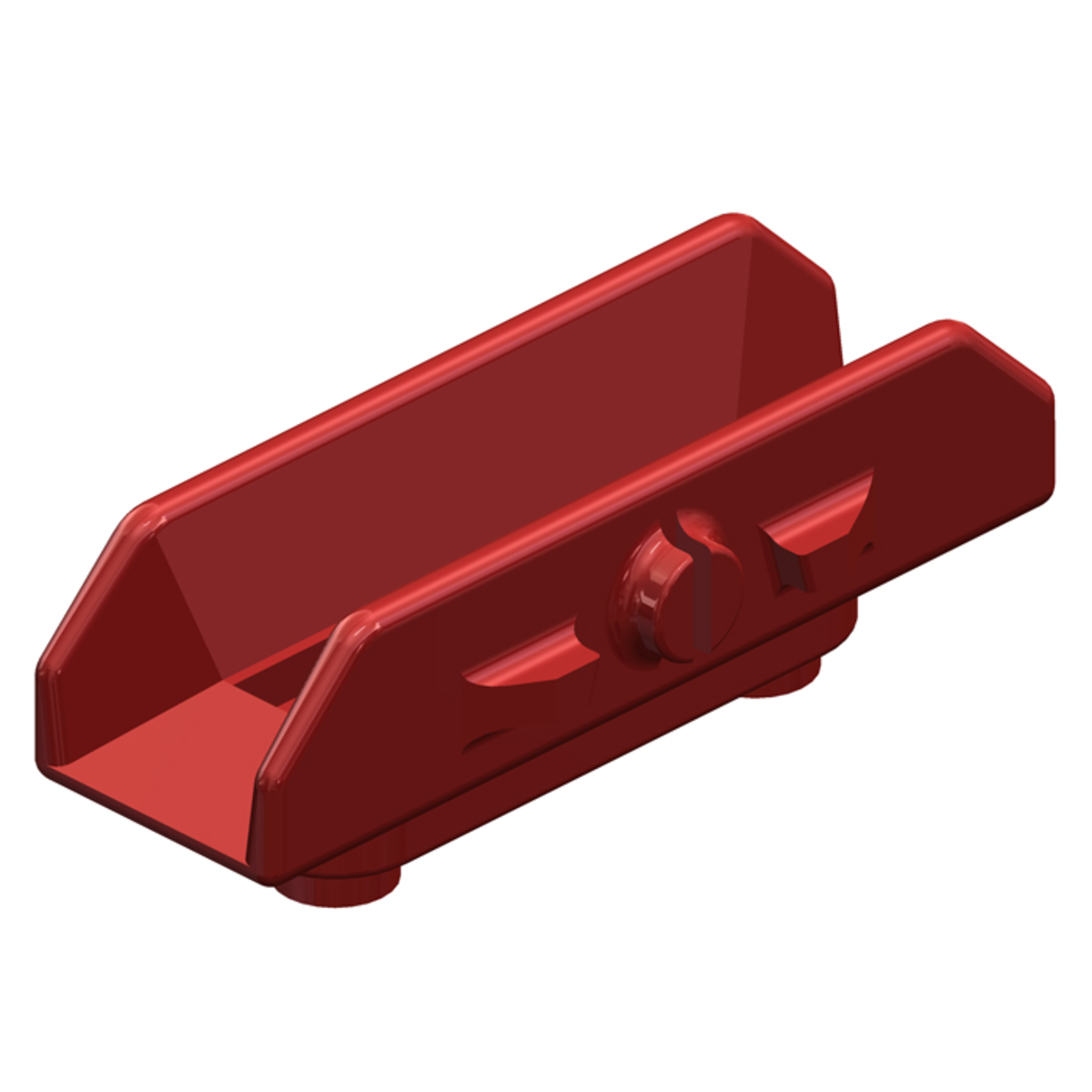 Conductix 8-Bar, Collector Parts, Case, 30 A, J-Head, Red Lexan