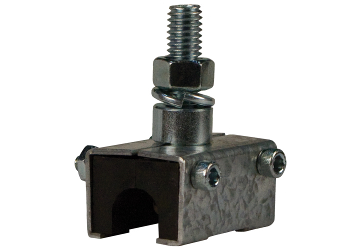 Conductix 8-Bar, Anchor Clamp, No Insulator, Plated Steel