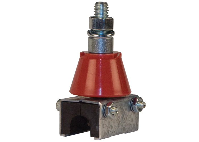 8-Bar, Anchor Clamp, With Insulator, Plated Steel Conductix XA-21982