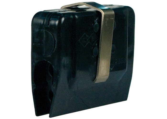 8-Bar, Power Feed, 250A Kit, Copper Clamp, Black UV Resistant, Stainless Steel Hdwe Conductix XA-27104