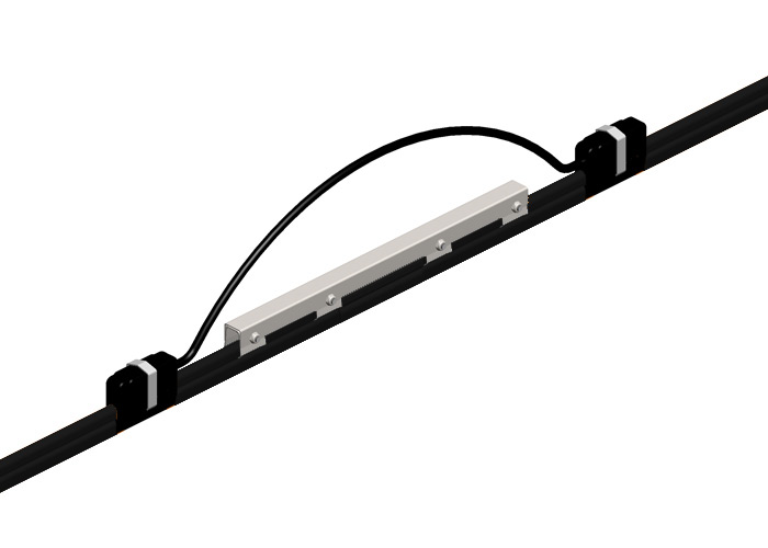 Conductix 8-Bar Expansion Section, 250 A, Copper / Steel Lam, Black UV Resistant PVC Cover, 10 FT Length