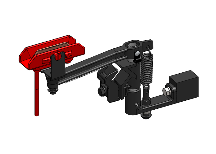 8-Bar, Collector, 30A, Single, J-Head, H-Base, Lateral Mount Conductix XA-13133