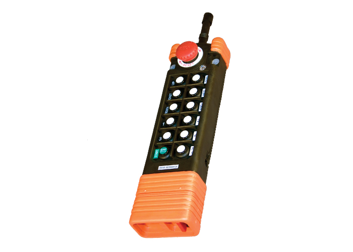 Conductix Radio Remote Control Part, for Saga L12 Series, Transmitter, Spare, 12-Button, 2-Speed