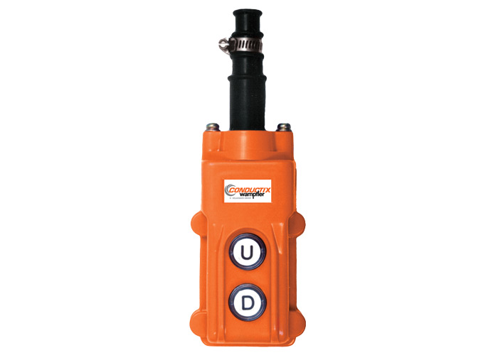 Conductix 60 Series Pendant, 2-button with up-down legend