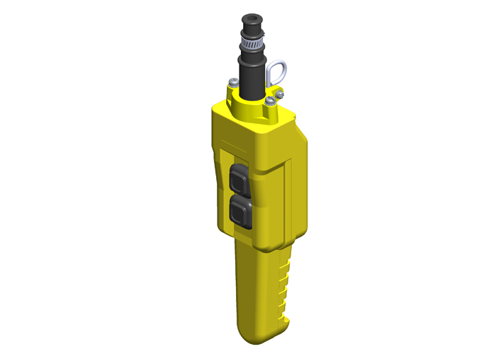 Conductix 80 Series Pistol Grip Pendant, 2-button with two-speed switches