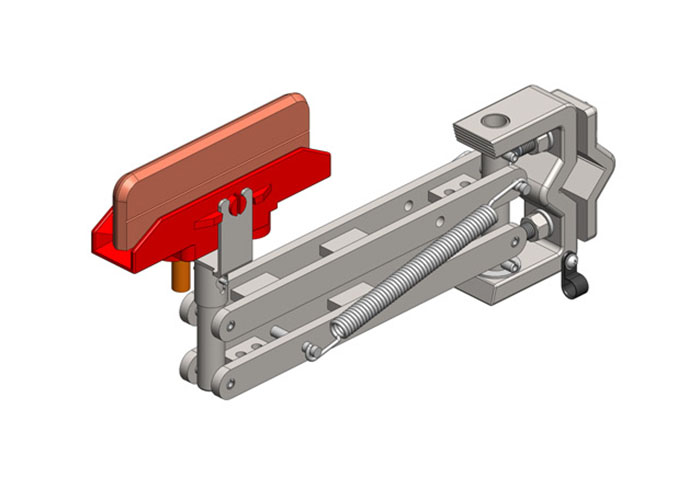 Hevi-Bar II, Collector, 125A, Single, J-Head, C-Base, Stainless Steel (for 500A bar) Conductix XA-50205