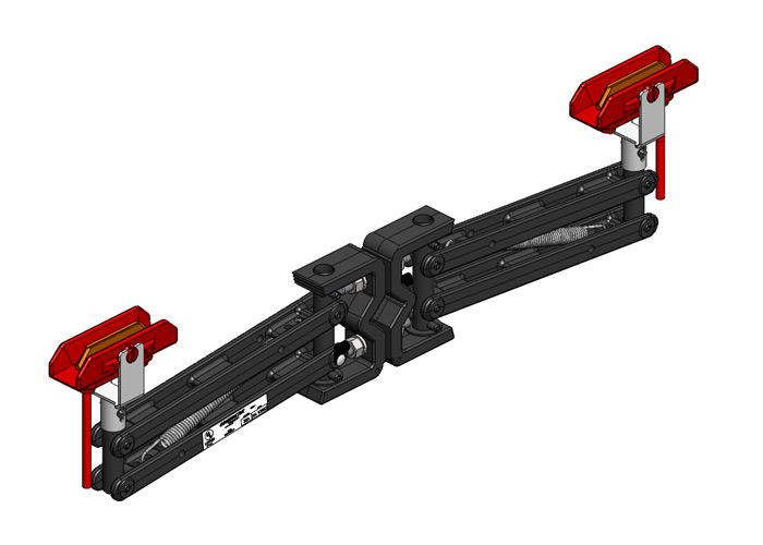 8-Bar, Collector, 200A, Tandem, J-Head, C-Base, Bare Head, 21 inch L Pigtail Conductix XA-15433