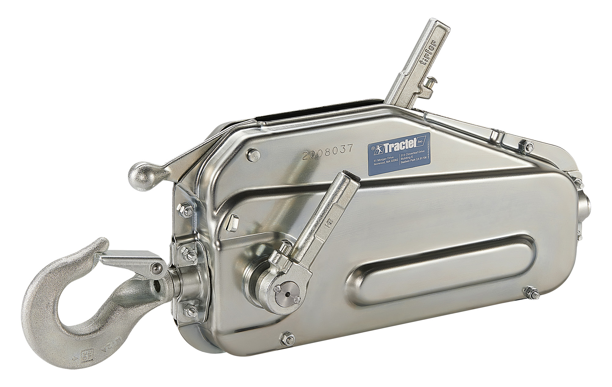 Tractel TU17 Griphoist®/Tirfor® Wire Rope Hoist – 1 ton / 2,000 lb. capacity (Hoist Only) Tractel TU17 Griphoist®/Tirfor® Wire Rope Hoist – 1 ton / 2,000 lb. capacity (Hoist Only)
