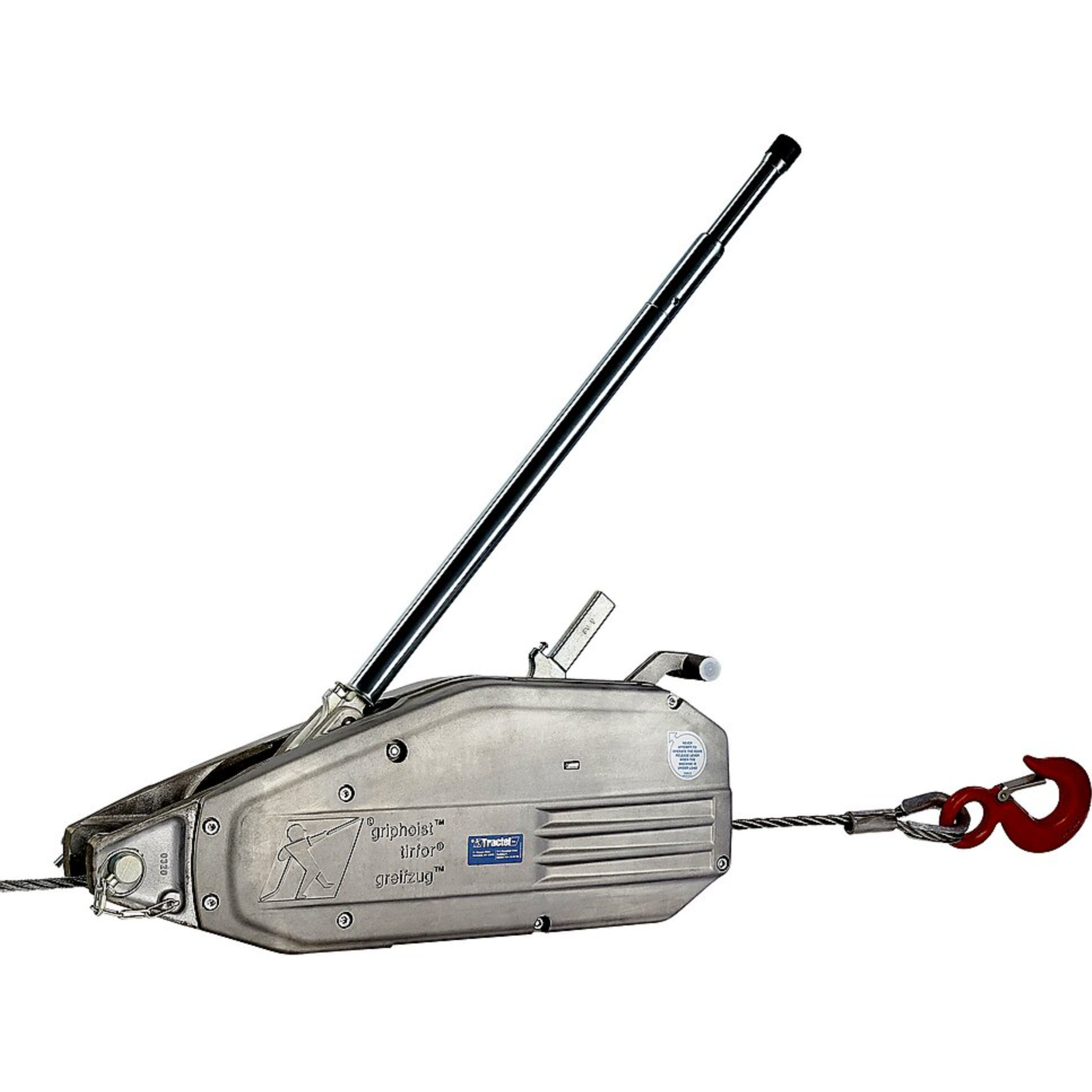 Tractel Griphoist/Tirfor TU32 - With 250 ft. (75 m) Assembly