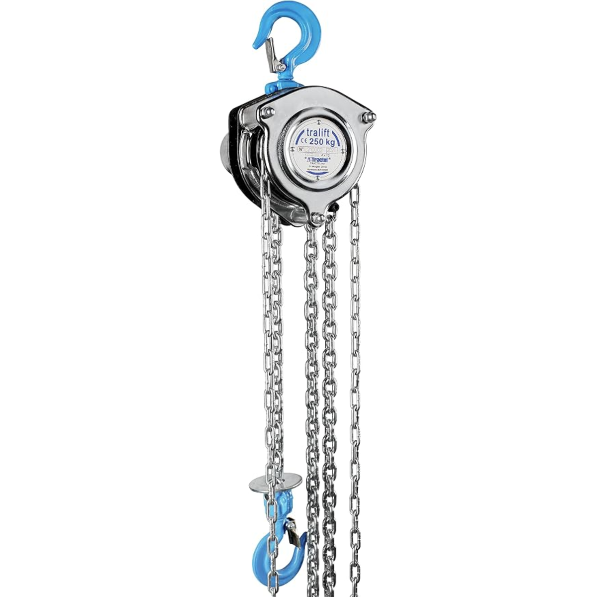Tractel Tralift Manual Chain Hoist 10ft Lift