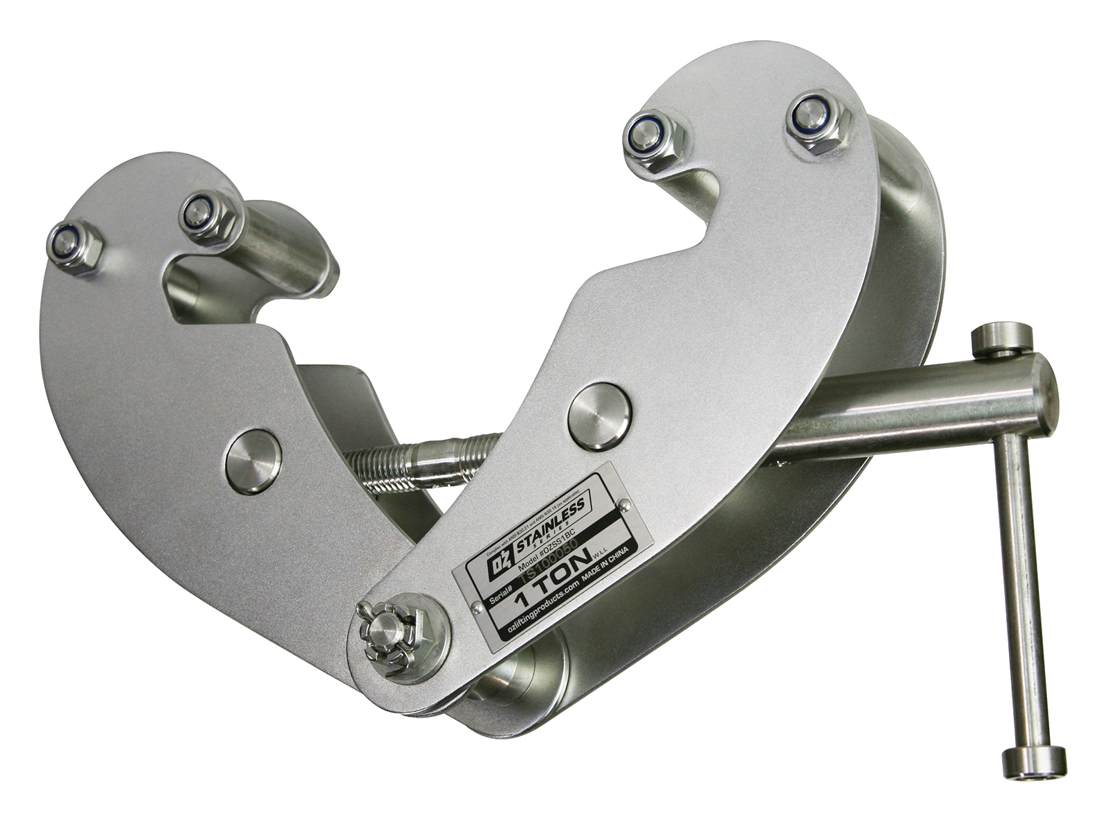 1 T Stainless Steel Beam Clamp 1 T Stainless Steel Beam Clamp