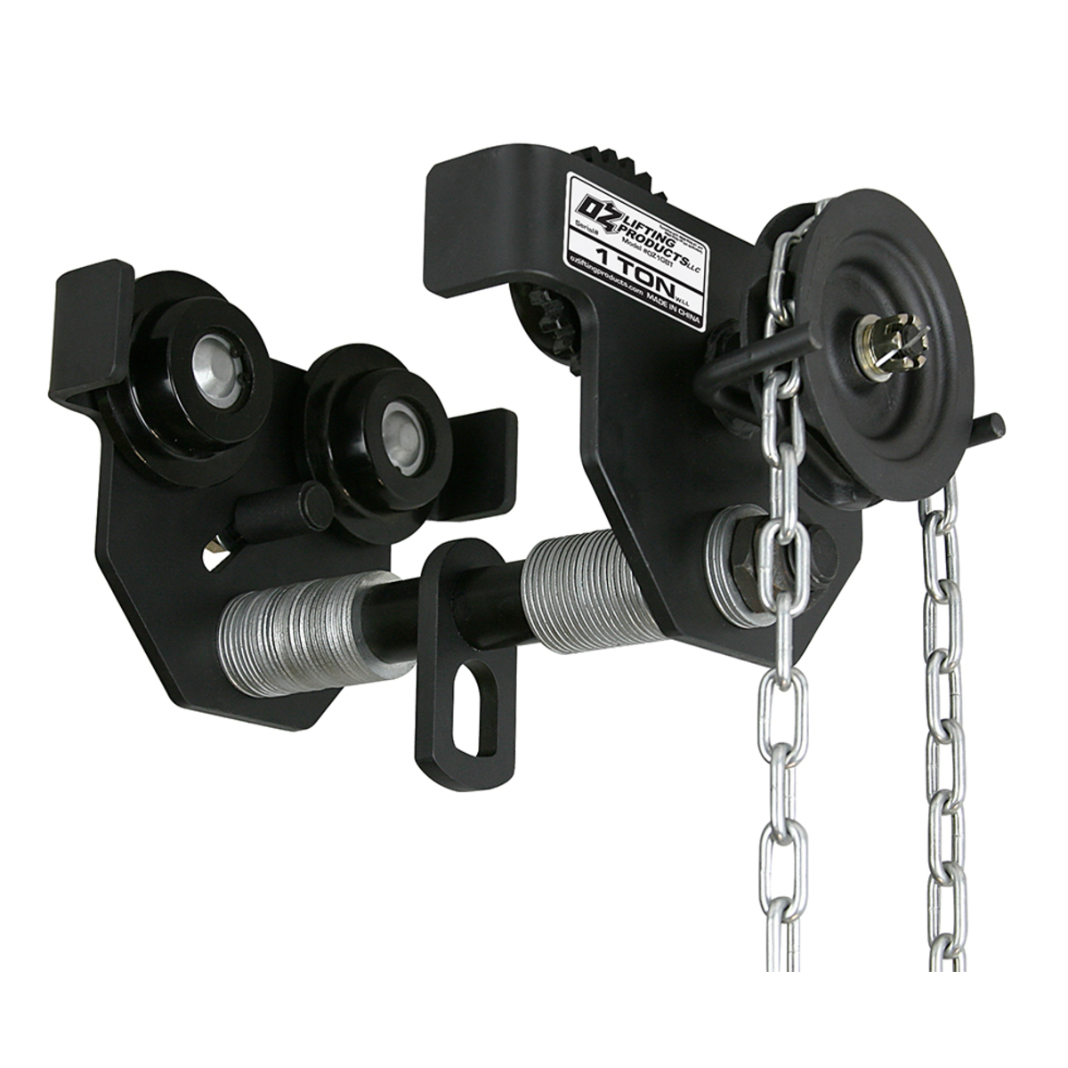 OZ Lifting 1 T Geared Beam Trolley