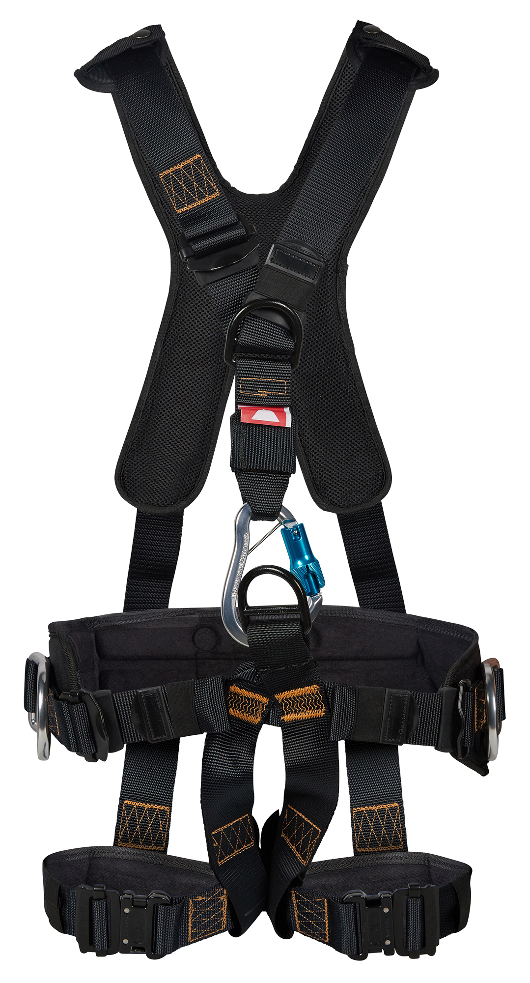 Rescue Y-Style Full-Body Harness with Quick-Connect Legs, TracX Pad, and Aluminum D-Rings – Size L Rescue Y-Style Full-Body Harness with Quick-Connect Legs, TracX Pad, and Aluminum D-Rings – Size L