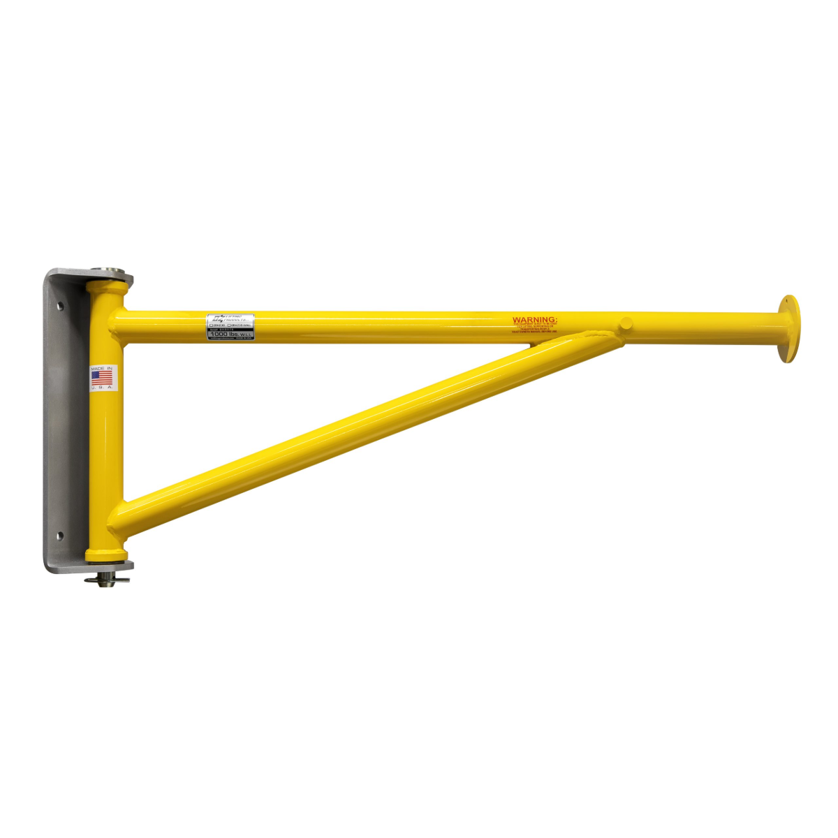 OZ Lifting Electric Builder's Hoist Mounting Arm Bracket (Wall Mount)