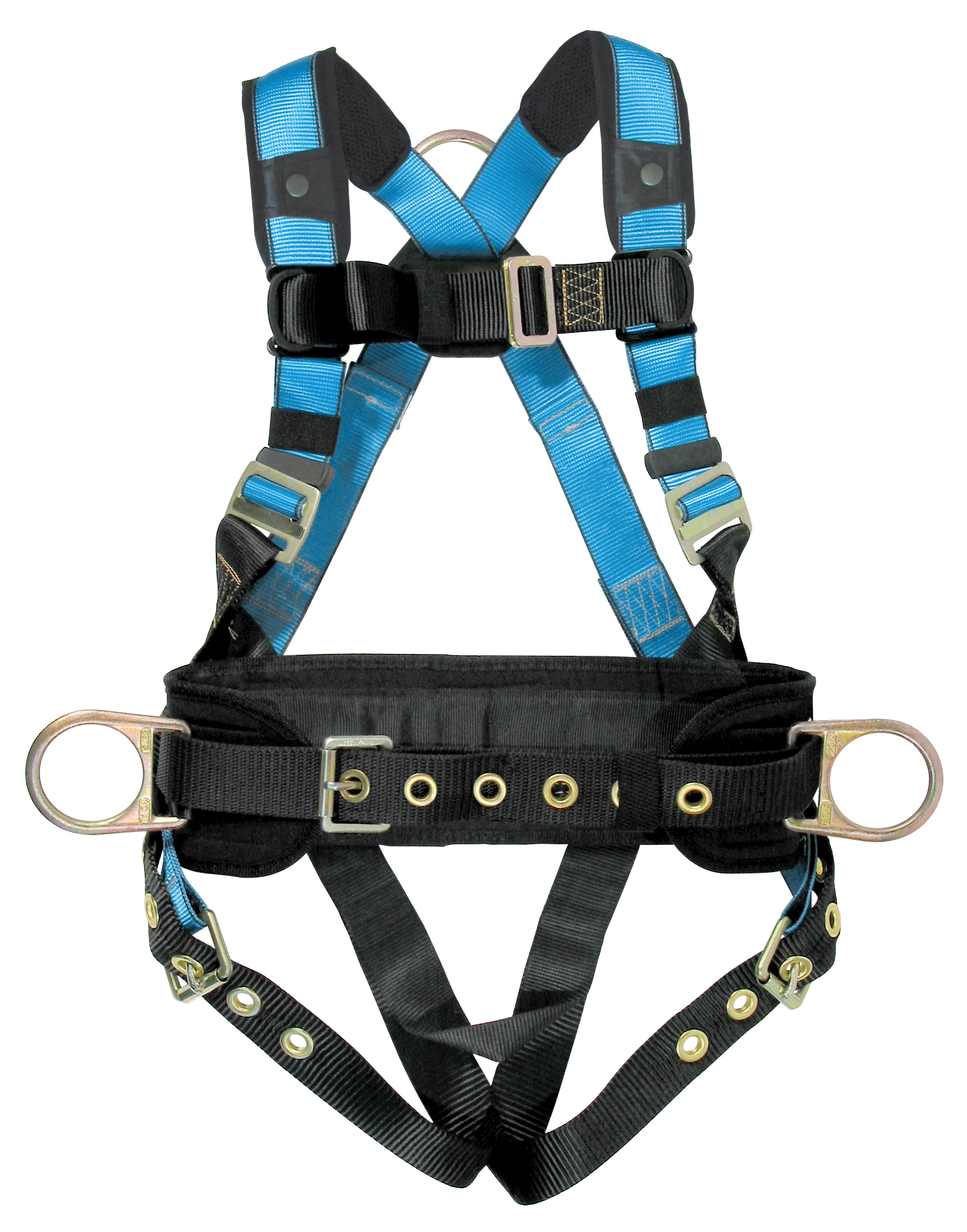Tractel Versafit Full-Body Harness with Belt, Tongue & Buckle Legs, Padded Back Support, and Side Positioning D-Rings – Size L Tractel Versafit Full-Body Harness with Belt, Tongue & Buckle Legs, Padded Back Support, and Side Positioning D-Rings – Size L
