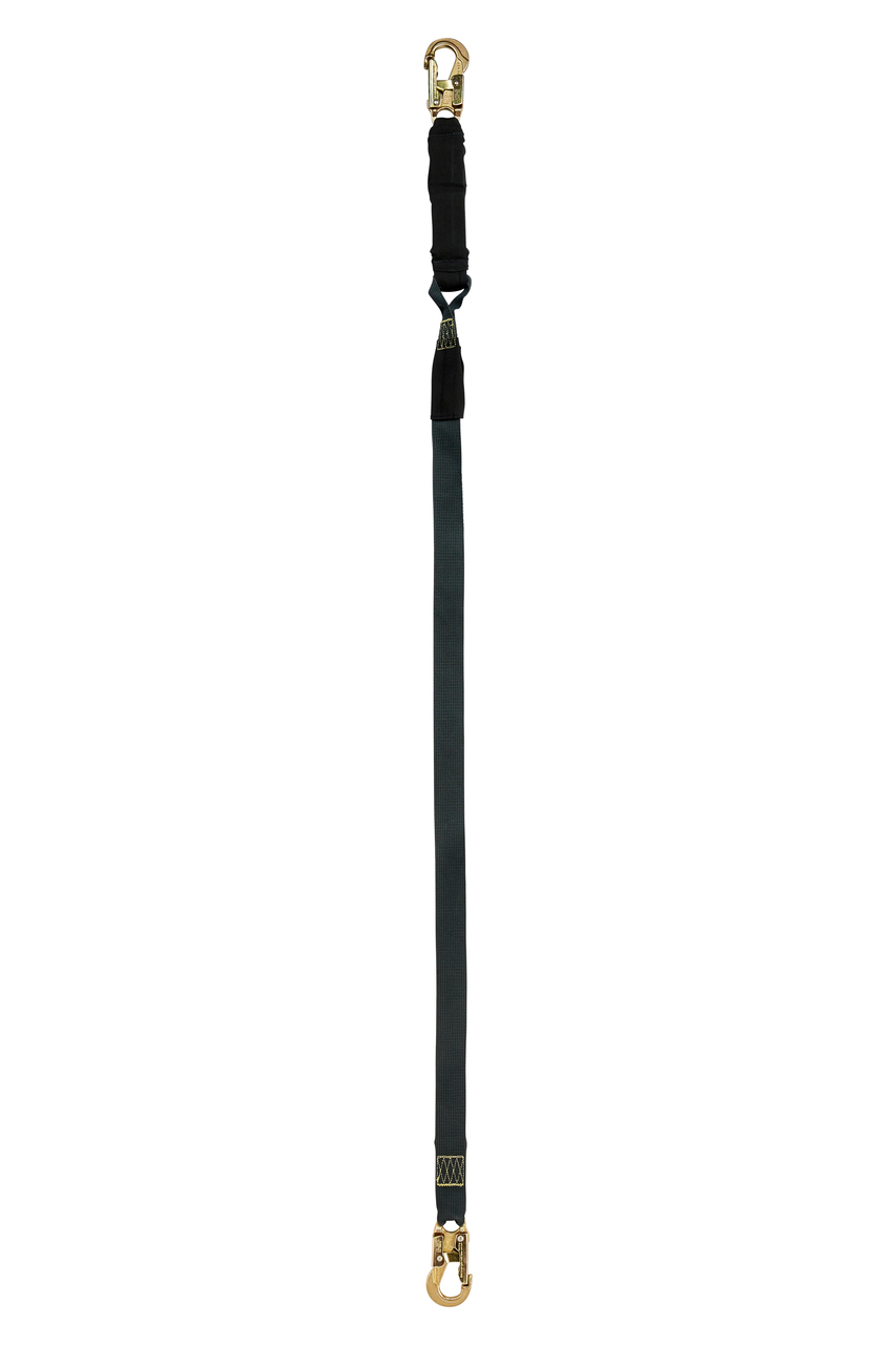 Tractel Tracforce 6 ft. Kevlar Shock-Absorbing Lanyard with 3/4 in. Self-Locking Snap Hooks – C0K6Z Tractel Tracforce 6 ft. Kevlar Shock-Absorbing Lanyard with 3/4 in. Self-Locking Snap Hooks – C0K6Z