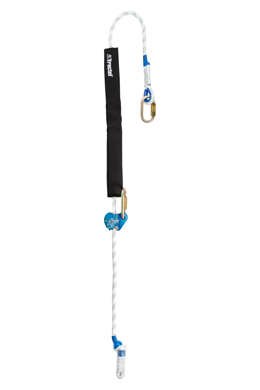 Tractel Adjustfor 6 ft. x 1/2 in. Work Positioning Rope Lanyard – CSP06C1 Tractel Adjustfor 6 ft. x 1/2 in. Work Positioning Rope Lanyard – CSP06C1