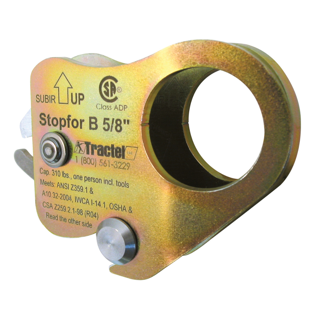 Tractel Stopfor B 5/8" Rope Grab