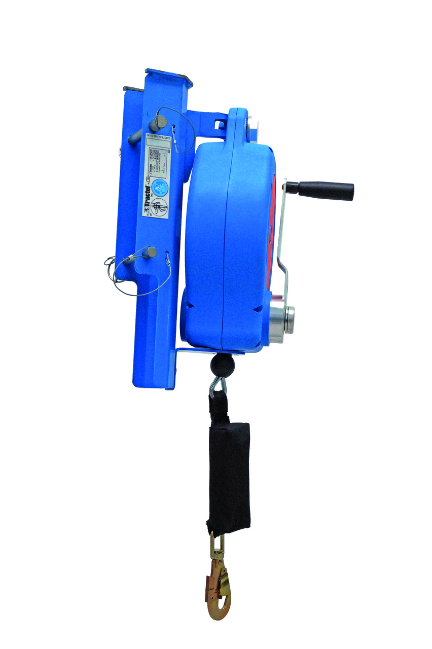 Tractel Blocfor R Bi-Directional Retrieval Lifeline – 100 ft. Stainless Steel Wire Rope - T1T100S