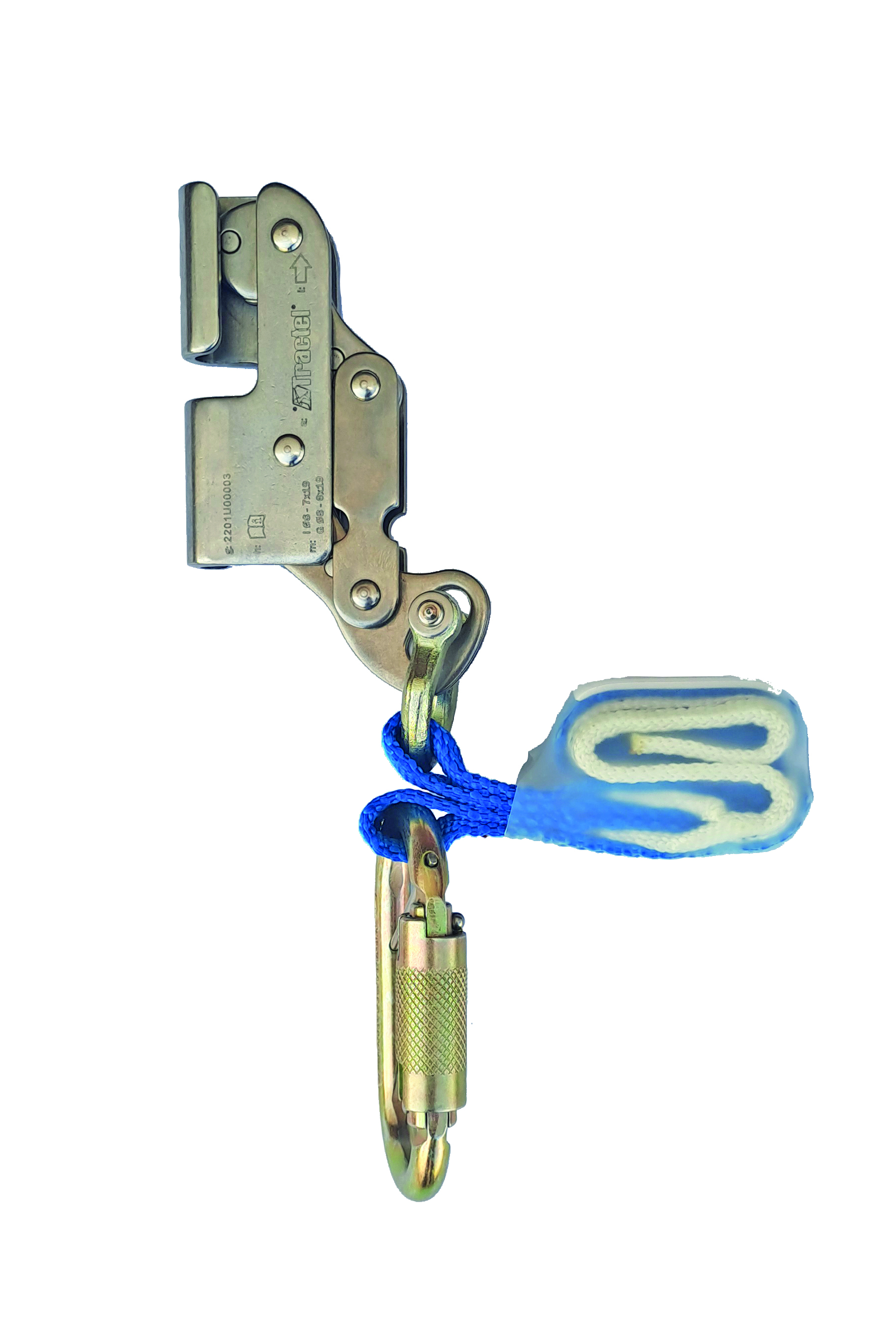 Tractel Stopcable Detachable Traveller with Autolocking Carabiner – Model LT38E