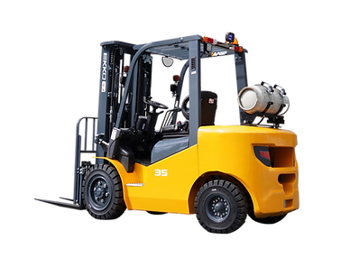 EKKO EK35LP Pneumatic Forklift (LPG) 7000 lbs cap