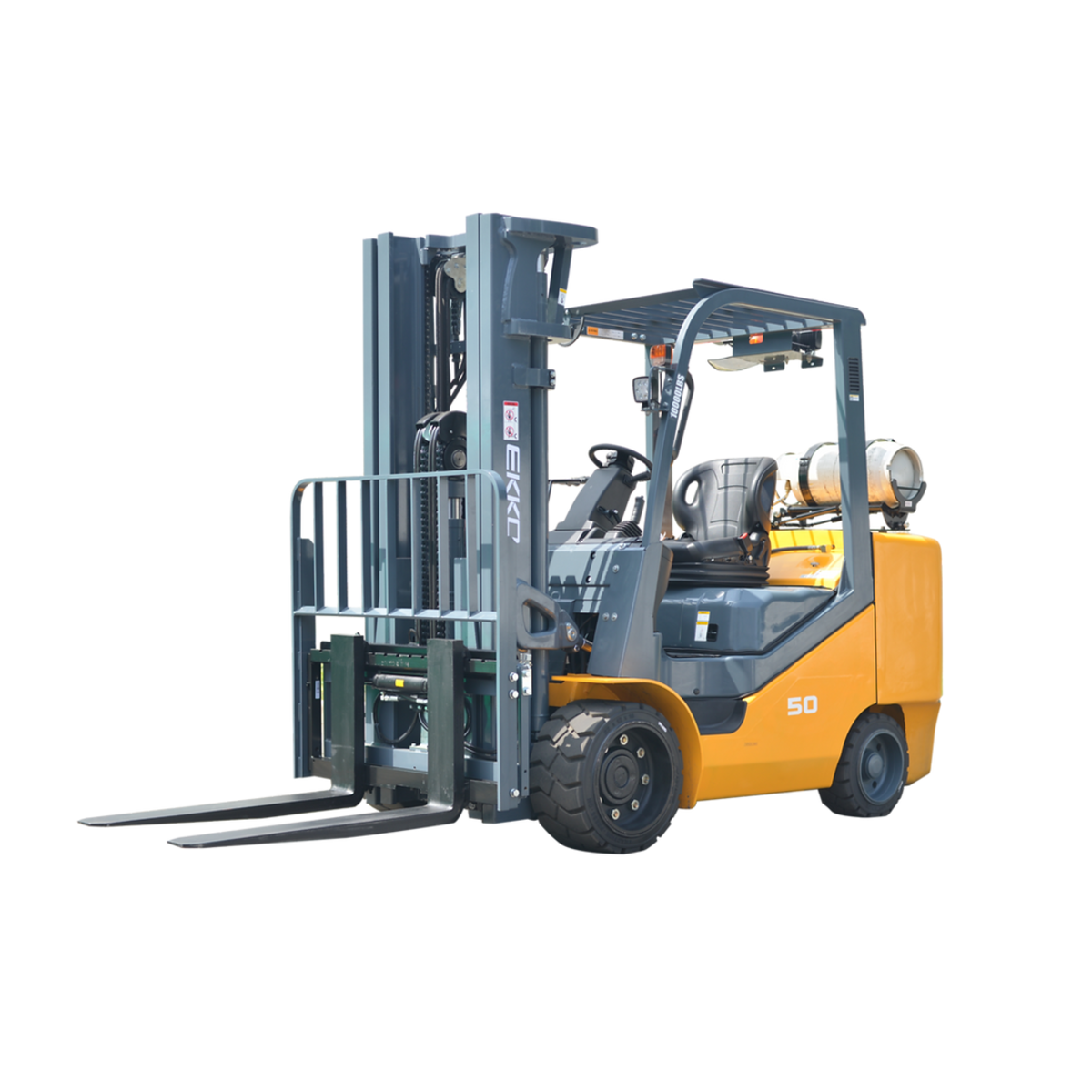 EKKO EK50LP Forklift (LPG) 10,000 lb Capacity, 185" Lift Height