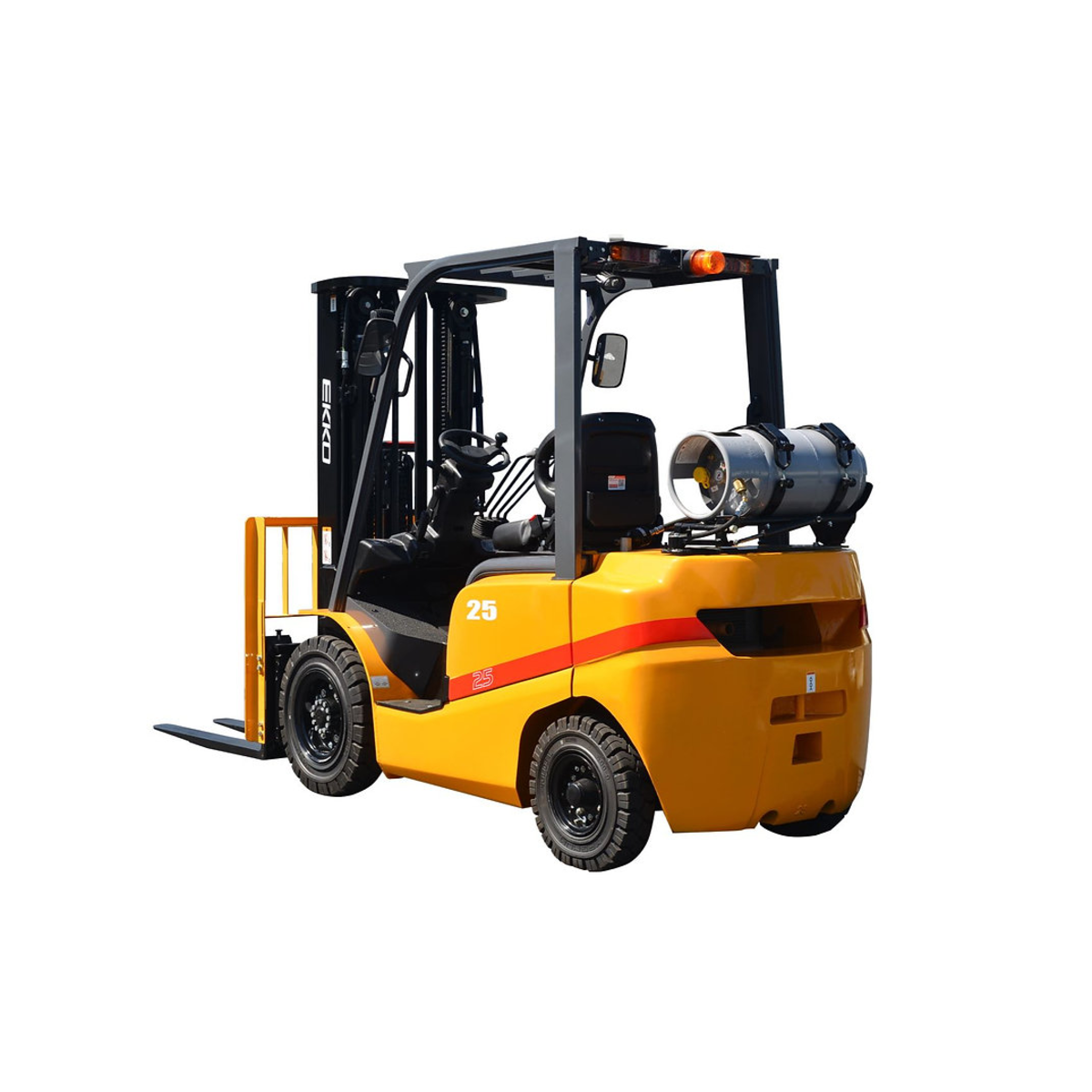 EKKO EK25TLP Forklift with Solid Pneumatic Tires 5,000 lb Capacity
