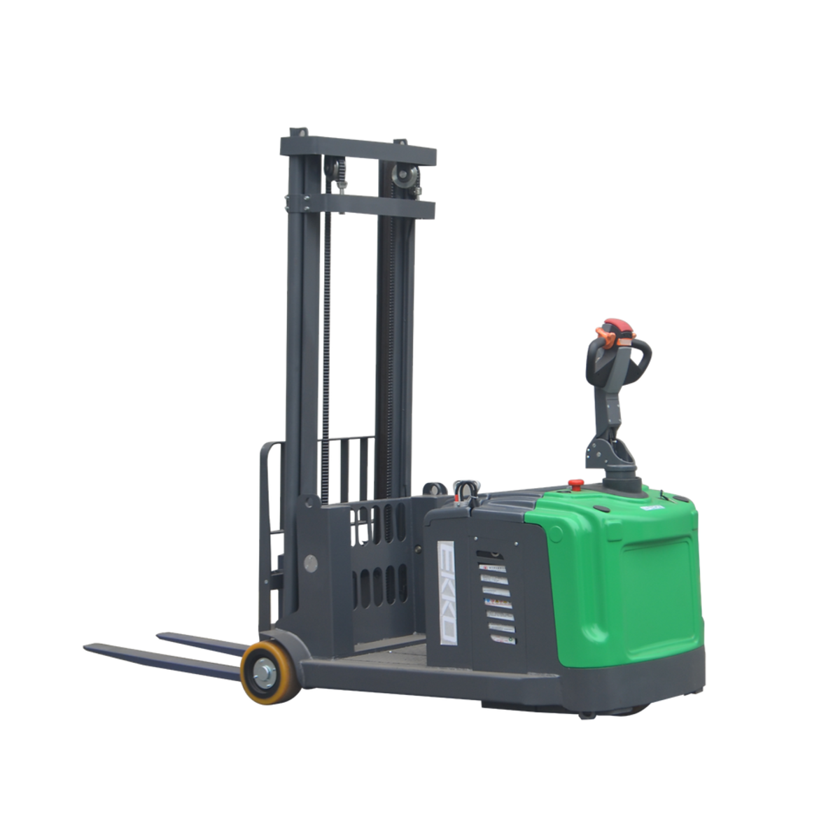EKKO EK14S-189Li Lithium Counterbalanced Walkie Stacker Side-Shifting