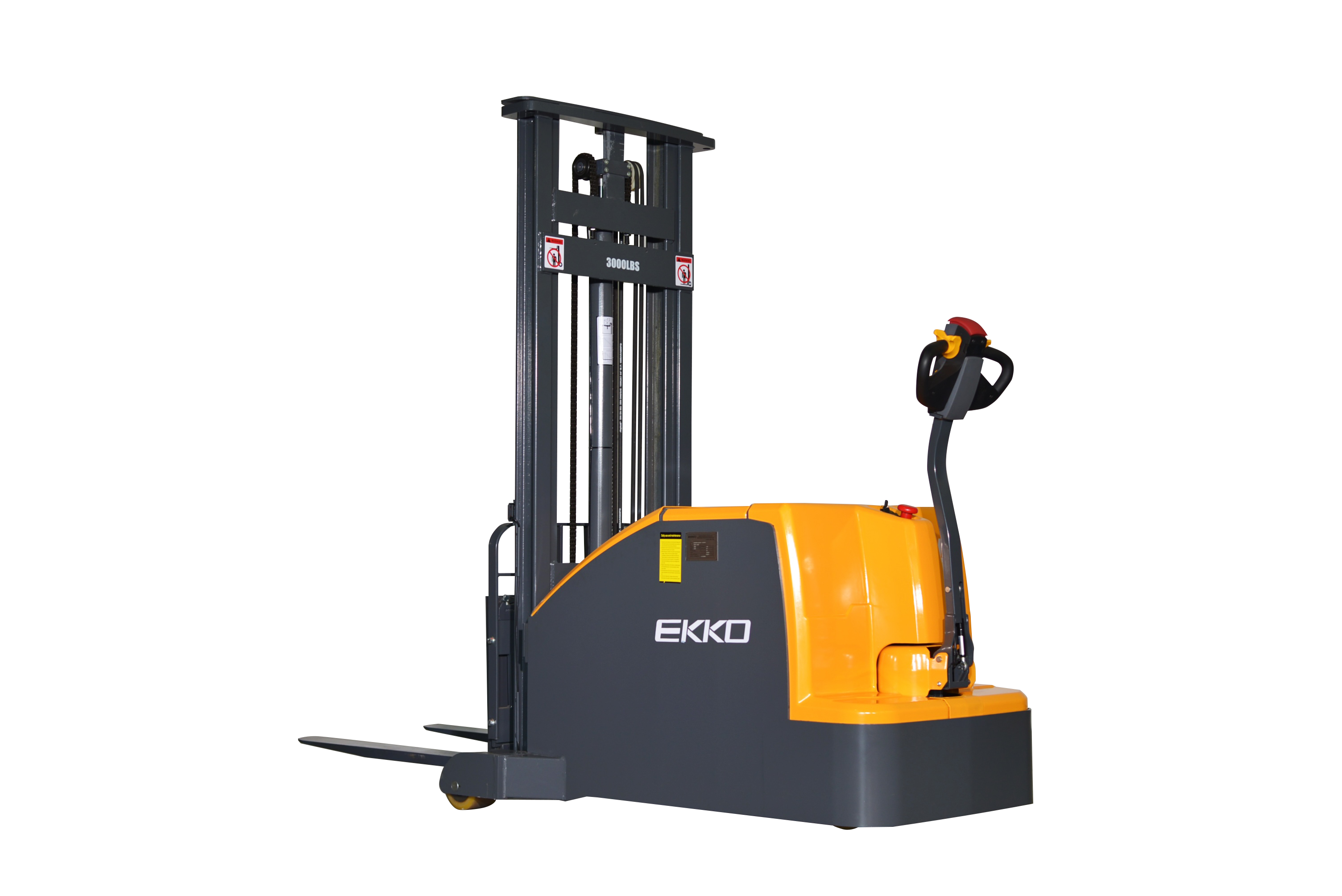 EKKO EK14C-130 Counterbalanced Stacker   3,000 lb Capacity
