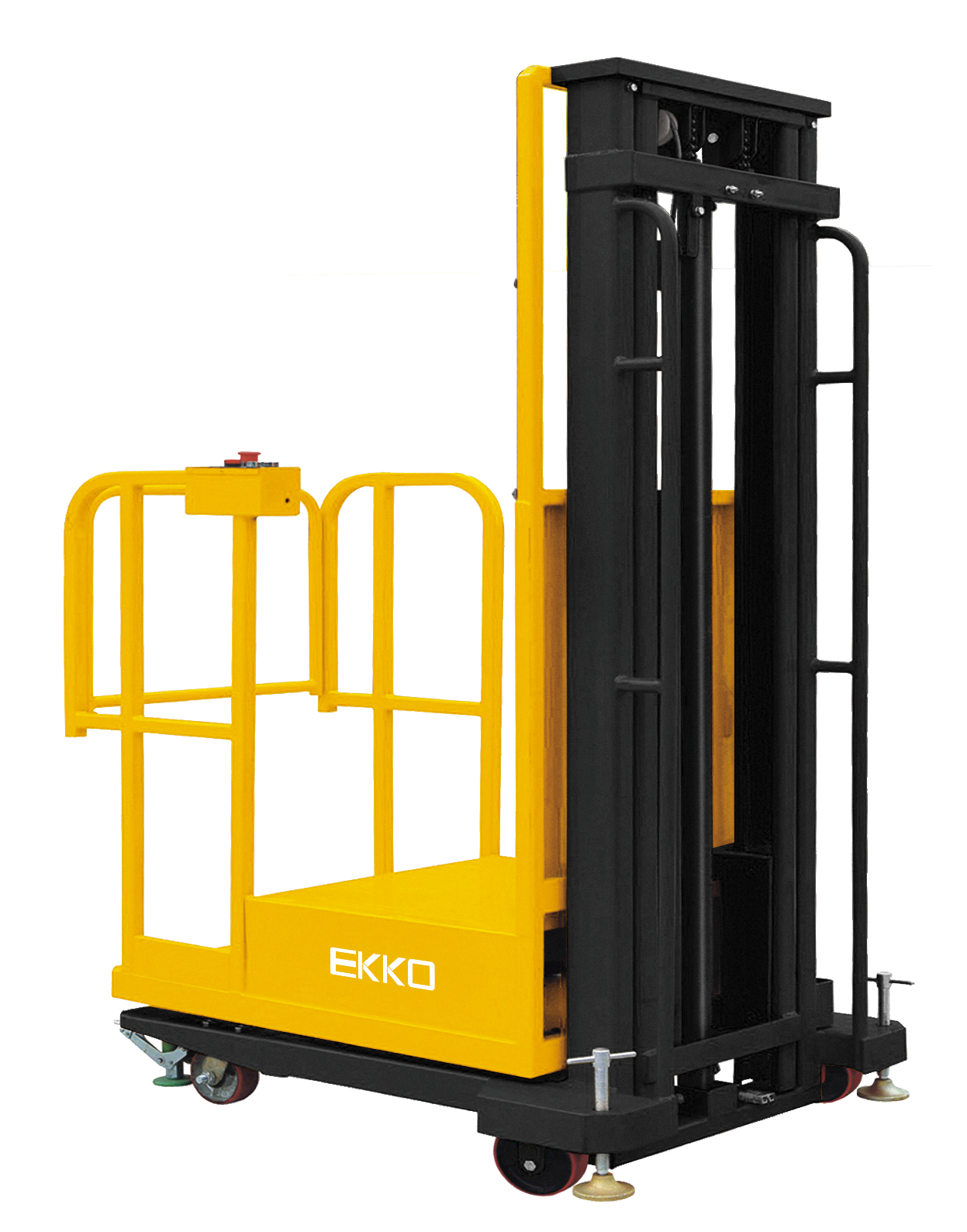 EKKO EOPS20-130 Semi-Electric Order Picker   440 lb Capacity